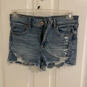 American eagle high wasted shortie